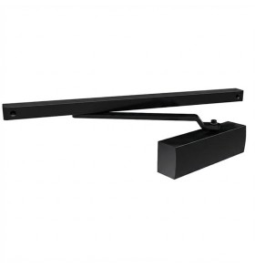 Доводчик дверной со скользящей тягой DCSLIDER45 BL (черный)