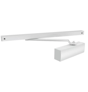 Доводчик дверной со скользящей тягой Armadillo DCSLIDER85 (DCS-85) WH (белый)
