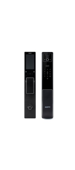 Электронный замок Sanyo D200 Tuya DM70 с WiFi, с видеодомофоном, черный Электронный замок Sanyo D200 Tuya DM70 с WiFi, с видеодомофоном, черный