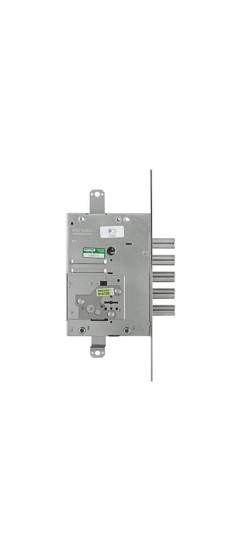 Замок Mottura (Моттура) врезной сувальдный 52.J505M-S MyKey (левый), ключ 60 мм
