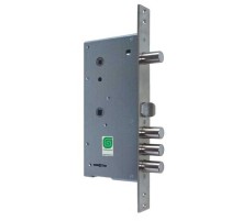 Замок врезной сувальдный с задвижкой и защёлкой ЗВ 30.15, 4 кл. /123:455/