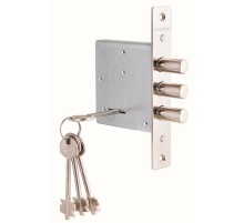 Замок врезной сувальдный ЗВ 10.01 (без отв. планки), 4 кл. /128:3930/