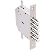 Замок врезной сувальдный Гранит 1.06.02 с тягами, 5 кл. /00407/