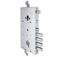 Замок врезной двухсистемный 54.J916M-S My Key (левый), перекод. с торца, кл. 60 мм, без накл.