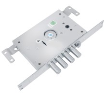 Замок врезной сув. с защёлк ЗВ 21.14 Т (прав) со смен.мех-ом, (без накл), дл. кл. 54мм, 5+1/123:451/