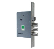 Замок врезной сувальдный с защёлкой ЗВ 30.11, 4 кл. (длинный кл. 71,5 мм) /128:3925/