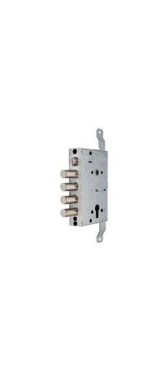 Корпус Mettem (Меттэм) врезного замка с защёлкой ЗВ7 318.Т с тягами (прямая защелка)