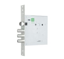 Замок врезной сувальдный с защёлкой ЗВ 80.11 TERMO, 4 кл. (длин. кл. 59 мм) /128:6043/