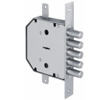 Замок врезной сувальдный GS-SM 002 с тягами, 5 кл.