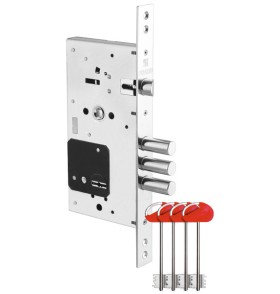 Замок врезной сувальдный MDV25/S-60.85.3R16 4key