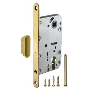 Корпус Fuaro (Фуаро) врезного замка MAGNM85C-50 (M85C-50) GOLD-24 золото 24K