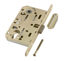 B06103.50.23.640 Корпус врезного замка магнитный под цил. (мат.лат.) MEDIANA POLARIS с отв.пл.(скин)