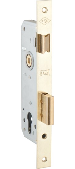 Корпус Kale kilit (Кале килит) врезного замка с защёлкой 152/R (35 mm) w/b (латунь)