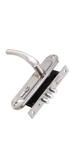 Замок Punto (Пунто) цилиндровый в комплекте с ручкой LOCKSET15.CRONA.4061-3 (KIT P15 4061/3 CRONA) SN мат.никель Замок Punto (Пунто) цилиндровый в комплекте с ручкой LOCKSET15.CRONA.4061-3 (KIT P15 4061/3 CRONA) SN мат.никель