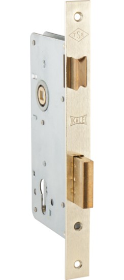 Корпус Kale kilit (Кале килит) врезного замка с защёлкой 152/R (40 mm) w/b (латунь)