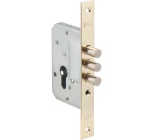 Корпус врезного замка Kale kilit 189/3M (45 mm) w/b (латунь)