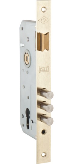 Корпус Kale kilit (Кале килит) врезного замка с защёлкой 152/3MR (45 mm) w/b (латунь)