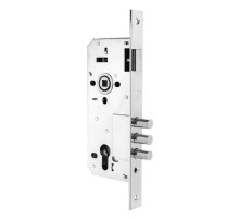 Корпус Fuaro (Фуаро) врезного замка с защёлкой DD900/C-45.85.3MR (900 3MR/CP W/B) CP хром