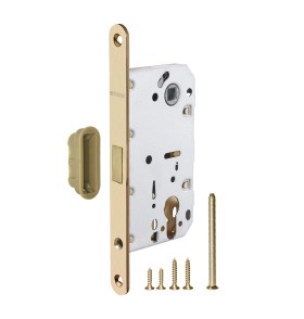 Корпус Fuaro (Фуаро) врезного замка MAGNM85C-50 (M85C-50) SSG сатинированное золото