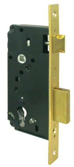 Корпус Cisa (Чиза) врезного замка с защёлкой 5C.110.60 (с отв. планкой)