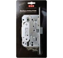 Корпус замка под цил. MEDIANA EVOLUTION B01103.50.34.567 с отв. планкой B01000.13 (мат хром)