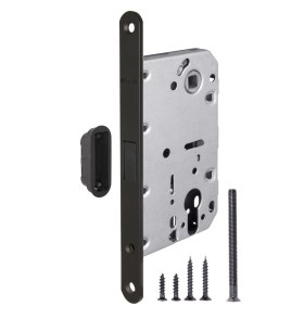 Корпус Fuaro (Фуаро) врезного замка MAGNM85C-50 (M85C-50) BL черный