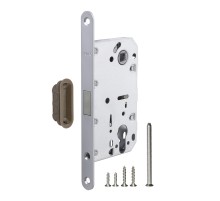 Корпус Fuaro (Фуаро) врезного замка MAGNM85C-50 (M85C-50) SSC сатинированный хром
