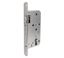 Замок Fuaro врезной DD.INOX/C-55.72/R с роликовой защелкой