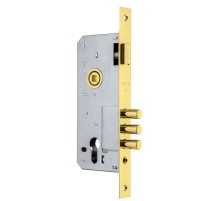 Корпус Fuaro (Фуаро) врезного замка с защёлкой DD900/C-45.85.3MR (900 3MR W/B) PB латунь