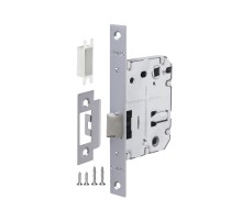 Защелка врезная PLASTP72-50 (P72-50) SSC сатинированный хром FUARO