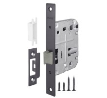 Защелка врезная PLASTP72-50 (P72-50) GR графит FUARO