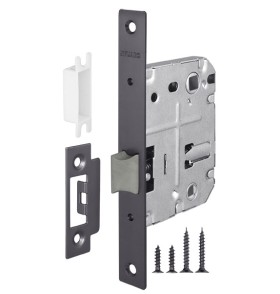 Защелка врезная PLASTP72-50 (P72-50) GR графит FUARO