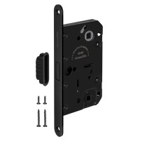 Магнитная защелка Armadillo WC с ответной планкой GRAVITY G01.190.50.96 BL черный