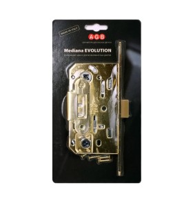 AGB B01102.50.03.567 Защелка врезная WC (латунь) MEDIANA EV. (инд.упак+B01000.13)