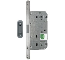 Защелка межкомнатная магнитная Гардиан Soft 1М S, сатин /128:5609/