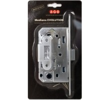 AGB B01102.50.06.567 Защелка врезная WC (никель) MEDIANA EV. (инд.упак+B01000.13)