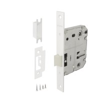 Защелка врезная PLASTP72-50 (P72-50) WH белый FUARO