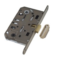 AGB B06102.50.12.640 Защелка врезная WC (ант. бронза) MEDIANA POLARIS с отв. пл. (скин)