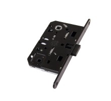 AGB B06102.50.93.567 Защелка врезная WC (черный) с отв. пл. B02402.05.93 MEDIANA POLARIS