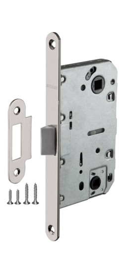 Защелка Fuaro (Фуаро) PLASTP96WC-50 (P96WC-50) SN мат.никель Защелка Fuaro (Фуаро) PLASTP96WC-50 (P96WC-50) SN мат.никель