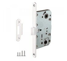 Защелка врезная PL96WC-50/BL WH (белый)