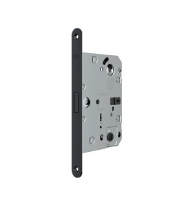 AGB B06132.50.93 Защелка врезная WC (черный) тех. уп. без отв. пл. POLARIS WAVE