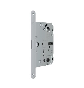 AGB B06132.50.34 Защелка врезная WC (мат хром) тех. уп. без отв. пл. POLARIS WAVE