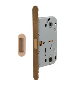 Магнитная защелка Armadillo WC с ответной планкой GRAVITY.PRO G01.196.50.96 AB бронза