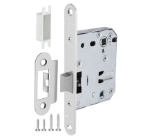 Защелка врезная PLASTP82-50 (P82-50) CP хром FUARO