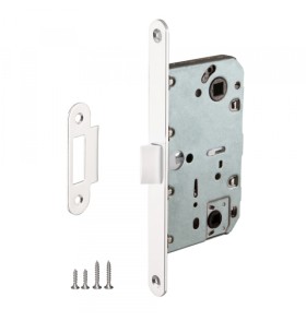 Защелка врезная PL96WC-50 WH (белый)