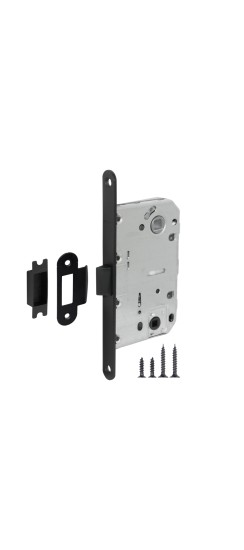 Защелка Fuaro (Фуаро) PLASTP96WC-50 (P96WC-50) BL черный
