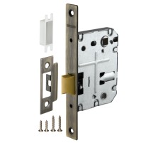 Защелка врезная PLASTP72-50 (P72-50) AB бронза FUARO