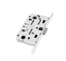 AGB B06102.50.FM.567 Защелка врезная WC (белый) с отв. пл. B02402.05.91 MEDIANA POLARIS