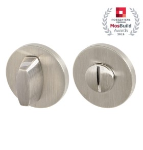 Ручка Armadillo                поворотная BK6.R.URS52 (WC-BOLT BK6 URS) SN-3 матовый никель